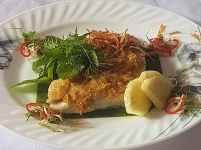 Oven Baked Seabass