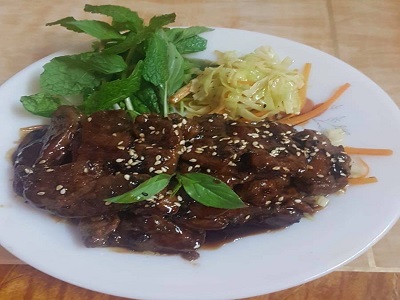 Grilled Duck Breast With Lemongrass 