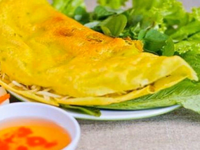 Vietnamese Traditional Rice Flour Pancake 