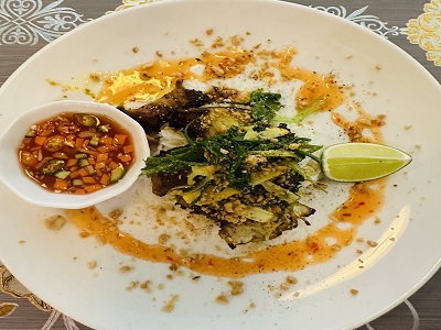 TURMERIC FISH WITH DILL LEAVES 